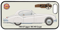 Jaguar XK140 Coupe (disc wheels) 1954-57 Phone Cover Horizontal
